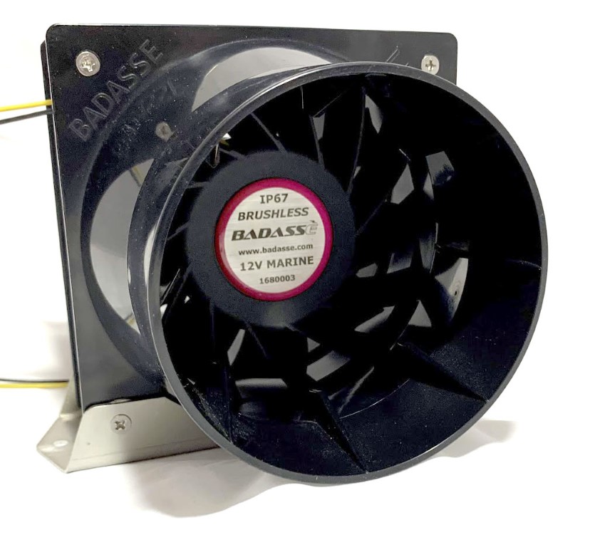 Badasse' Brushless Model 4 Marine Fan – Badasse' Marine